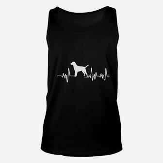 Labrador Retriever Gifts Dog Lover Heartbeat Lab Unisex Tank Top - Seseable