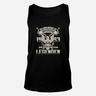 Legendäres 1964 Geburtsjahr Adler Motiv Herren Unisex TankTop - Seseable