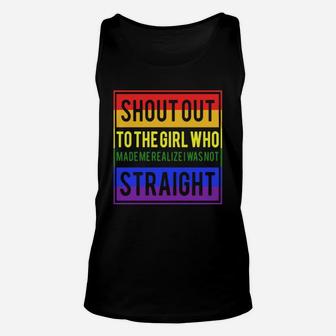 Lesbian T Shirt - Funny Lesbian Tee For Gay Pride Unisex Tank Top - Seseable