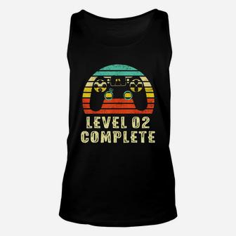 Level 2 Complete Vintage Celebrate 2nd Wedding Shirt Unisex Tank Top - Seseable