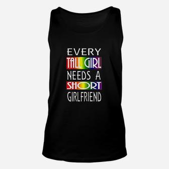 Lgbt Gay Pride Lesbian Couple Gift Valentines Day Unisex Tank Top - Seseable