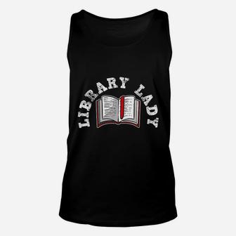 Library Librarian Bookworm Reading Books Unisex Tank Top - Seseable