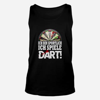 Limitierte Auflage Ich Bin Sportlich Darts TankTop - Seseable