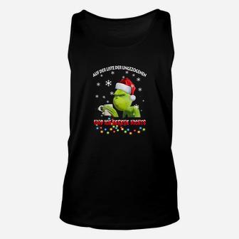 Liste Und Ich Bereue Nichts Graunch TankTop - Seseable