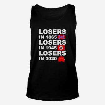 Losers In 1865 Losers In 1945 Losers In 2020 Unisex Tank Top - Seseable