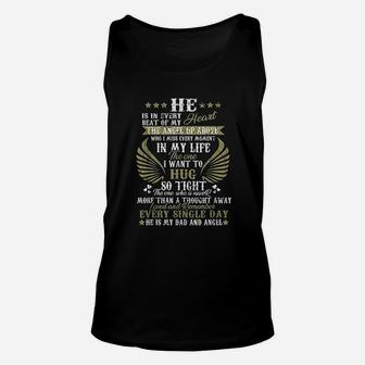 Love And Remember Every Single Day Dad Remembrance Memorial Day Unisex Tank Top - Seseable