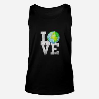 Love Earth Earth Day 50th Anniversary 2020 Climate Change Unisex Tank Top - Seseable