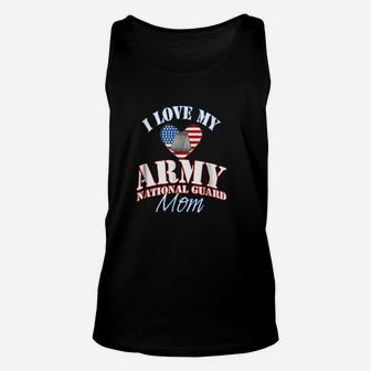 Love My Us Army National Guard Mom Unisex Tank Top - Seseable