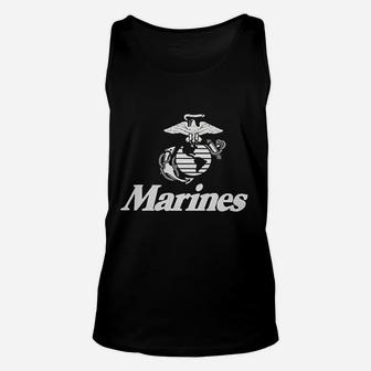 Lucky Ride Us Marines Unisex Tank Top - Seseable