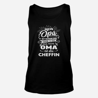 Lustiges Enkel-Oma Beziehung Unisex TankTop, Cool Socke Spruch - Seseable