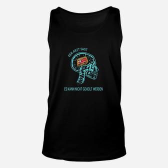 Lustiges Gehirn-Scan Motiv Unisex TankTop für Humorvolle - Seseable