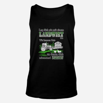 Lustiges Landwirt Unisex TankTop, Sprüche für Bauern & Agrar-Fans - Seseable