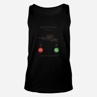 Lustiges Schwimmer Unisex TankTop mit Spruch, Perfekt für Strand - Seseable