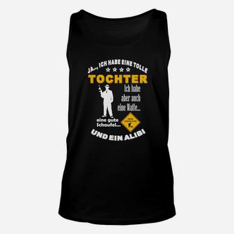 Lustiges Vater-Tochter Unisex TankTop mit Schaufel-Motiv und Spruch - Seseable