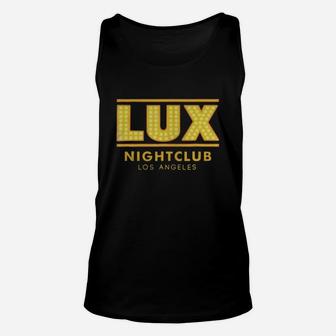 Lux Nightclub Los Angeles Unisex Tank Top - Seseable