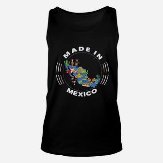 Made In Mexico Vintage Mexico Map Unisex Tank Top - Seseable