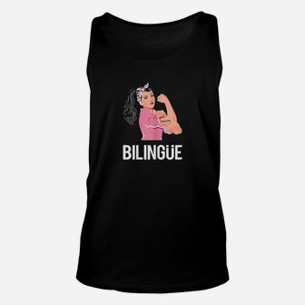 Maestra Bilingue Bilingual Spanish Teacher Gifts Unisex Tank Top | Seseable CA