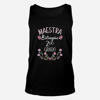 Maestra Bilingue Bilingual Teacher Unisex Tank Top | Seseable CA