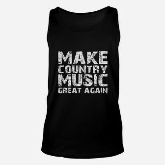 Make Country Music Great Again Usa Beer Drinking Oktoberfest Unisex Tank Top - Seseable