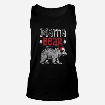 Mama Bear Christmas Day Gifts For Mother Unisex Tank Top - Seseable