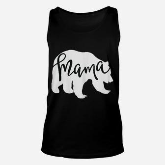 Mama Bear Momma Family Matching Mothers Day Inspired Unisex Tank Top - Seseable