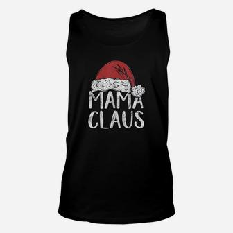 Mama Claus Christmas Santa Matching Family Xmas Unisex Tank Top - Seseable