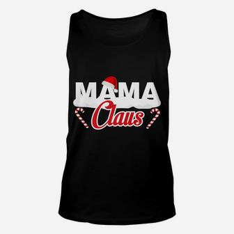 Mama Claus Matching Family Christmas Christmas Gift Unisex Tank Top - Seseable