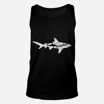 Mama Shark Matching Family Shark Family Unisex Tank Top - Seseable