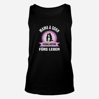 Mama & Sohn Fußballpartner Unisex TankTop, Lebenslanges Team-Design - Seseable