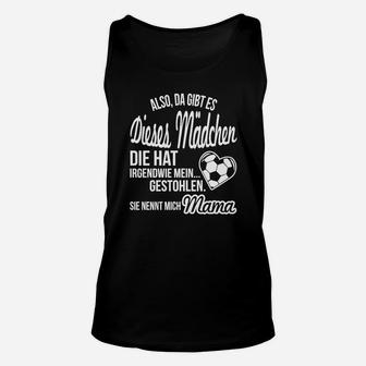 Mama Unisex TankTop mit Herz und Fußballmotiv, Liebevolles Design - Seseable