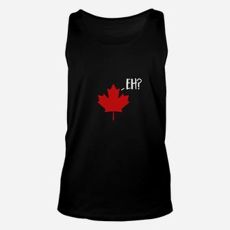Maple Leaf Eh Canada Flag Pride Canadian Gift Unisex Tank Top - Seseable