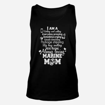 Always Love Marine Mom Gift For Mothers Day Unisex Tank Top - Seseable