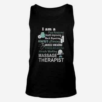 Massage Therapist Shirts - Massage Therapist T-shirt Unisex Tank Top - Seseable