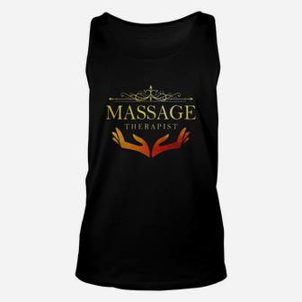 Massage Therapist T-shirt Unisex Tank Top - Seseable