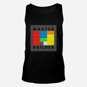 Master Builder Unisex Tank Top | Seseable UK