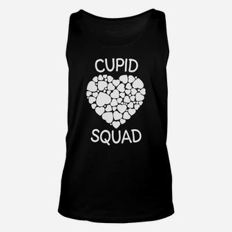 Matching Cupid Squad Valentines Day Family And Couples Unisex Tank Top - Seseable