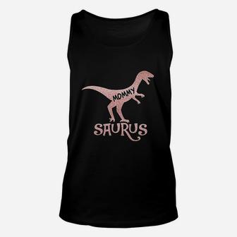 Matching Family Dinosaur Mommy Daddy Baby Saurus Unisex Tank Top - Seseable