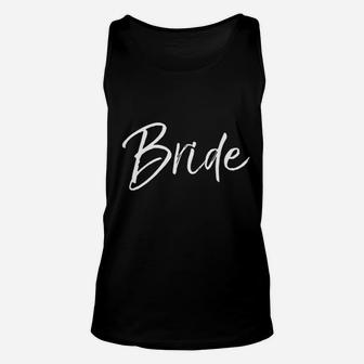 Matching Getting Ready Bride And Groom Wedding Gifts Unisex Tank Top - Seseable
