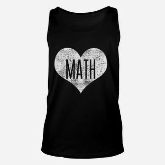 Math Lover Teacher Gift Student Unisex Tank Top - Seseable
