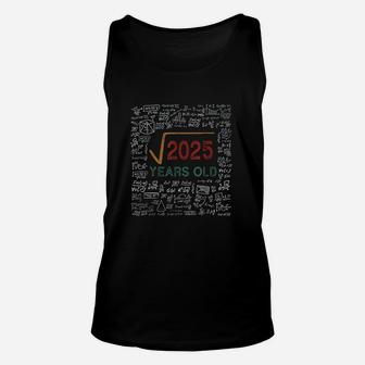 Math Square Root Of 2025 Vintage Unisex Tank Top - Seseable