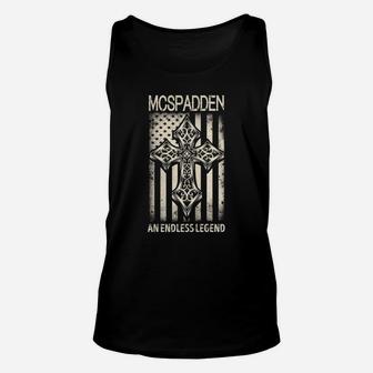 Mcspadden An Endless Legend Name Shirts Unisex Tank Top - Seseable