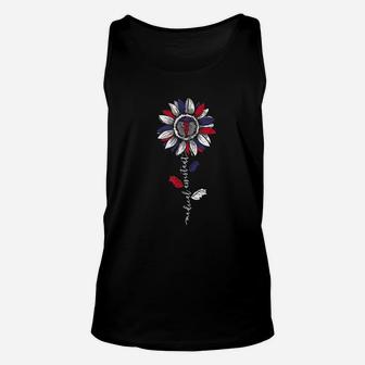 Medical Assistant Sunflower American Flag 4th Of July Unisex Tank Top - Seseable