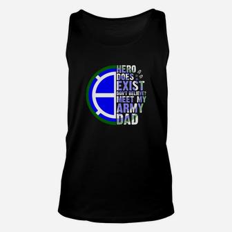 Meet My 35th Infantry Division Dad Jobs Gifts Unisex Tank Top - Seseable