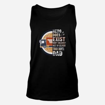 Meet My Delivery Truck Driver Dad Jobs Gifts Unisex Tank Top - Seseable
