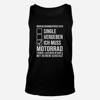 Mein Beziehungsstatus 2018 Motorrad TankTop - Seseable