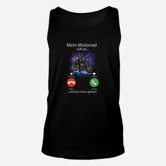 Mein Motorrad Ruft An Motorcycle TankTop - Seseable