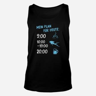 Mein Plan-Pelz-Heute Tauchen TankTop - Seseable