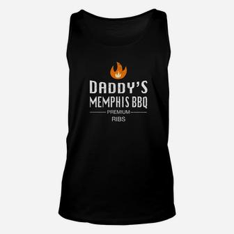 Memphis Dad Bbq Daddy Premium Ribs Memphis Dad Gifts Premium Unisex Tank Top - Seseable