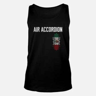 Mens Air Accordion Mexico Black Tshirt From Accordion Mexico Unisex Tank Top - Seseable