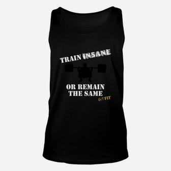 Mens Bodybuilding Barbell Tshirt Unisex Tank Top - Seseable